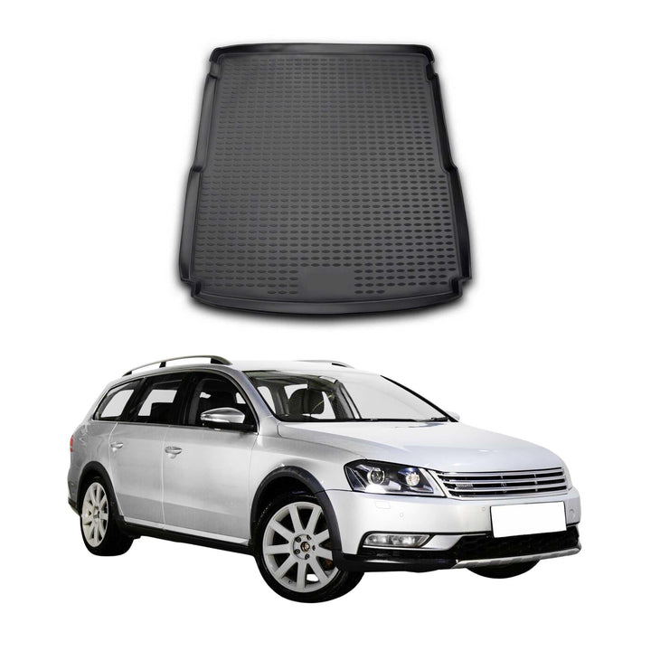 OMAC Kofferraummatte Kofferraumwanne kompatibel mit VW Passat B7 Variant Alltrack 2010-2015 Passat B