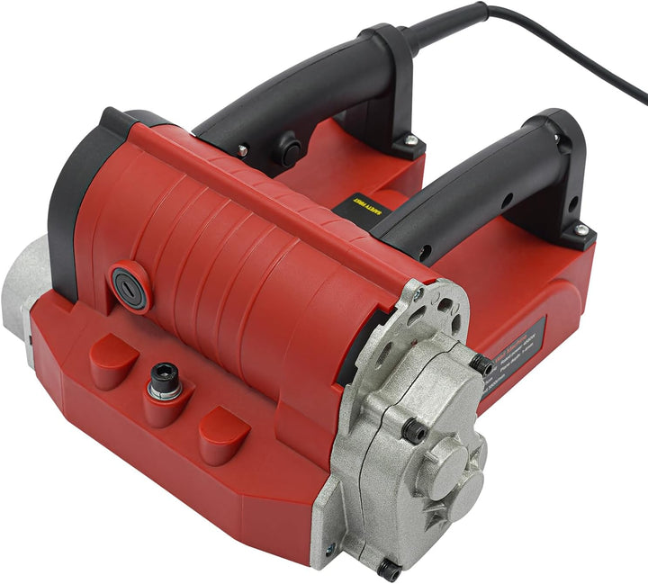 4580W Betonfräse, Elektrische Wandhobelmaschine 3500RPM, Einstellbare Hobeltiefe 0,04-0,16 Zoll, San