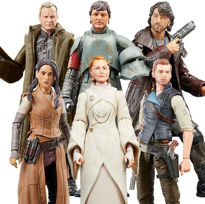 Star Wars Hasbro The Black Series Actionfiguren, Andor &amp; Mandalorian Charaktere (E8908)