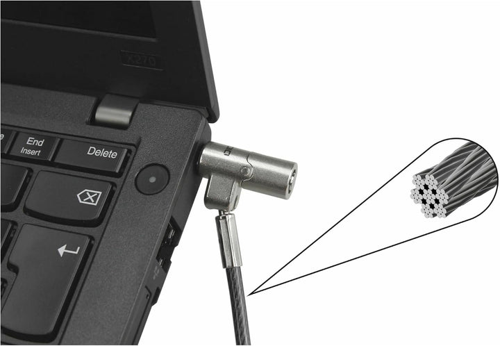 DICOTA - MOBILE ACCESSORIES Security Cable Nano Lock Ultra Slim KEYED 2.5X6 MM Slot