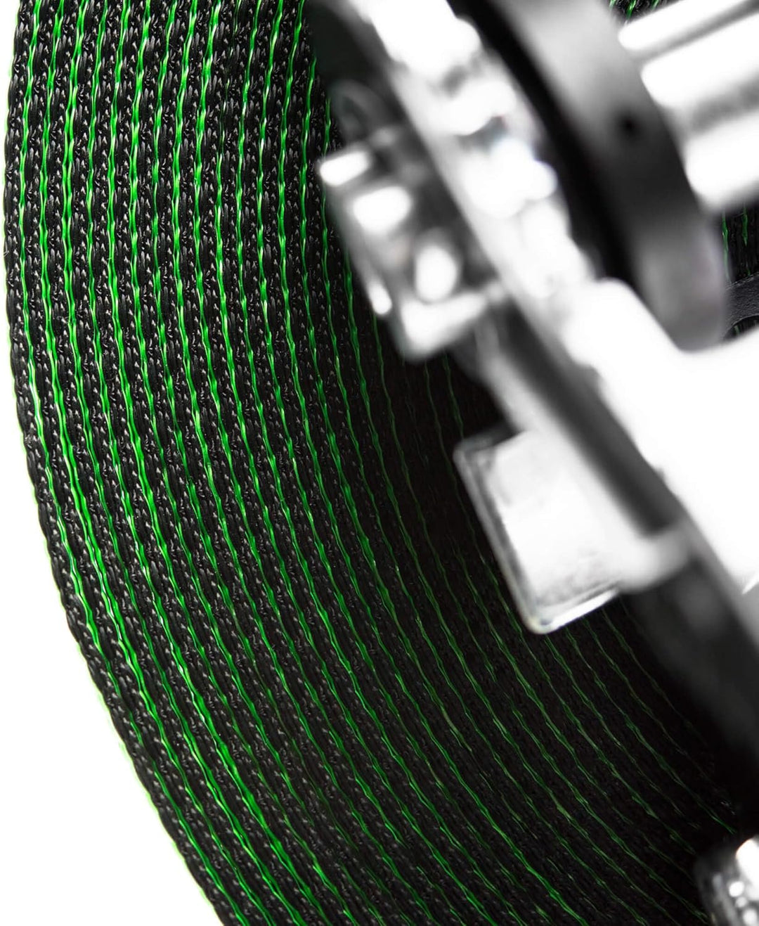 SPIDER SLACKLINE LKS02 - Kit Longline Fly Line 35, Slackline 30 m, zwei Hummer-Ratschen, Gurt 2,5 m,