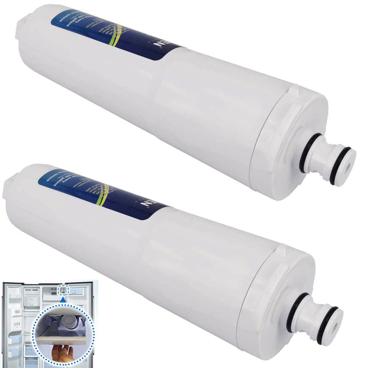 4X Wasserfilter kompatibel mit 3M CS-52, CS-452, CS-451, CS-51, für Bosch 640565, 5586605 Siemens Ne