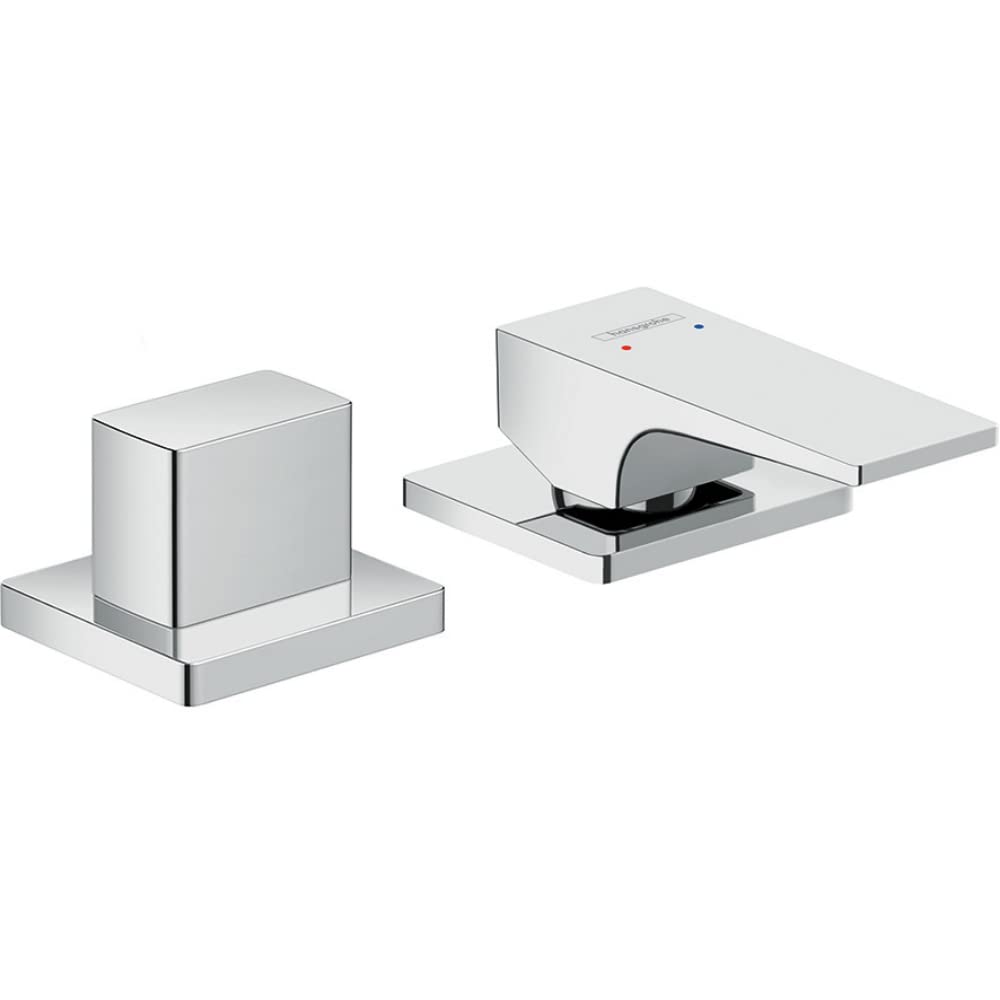 hansgrohe Wannenarmatur Metropol, Mischbatterie für 2 Funktionen, Chrom