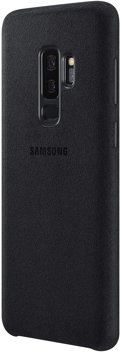 Samsung Alcantara Cover (EF-XG965) für das Galaxy S9+, Schwarz
