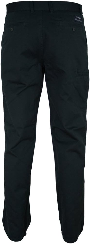 Carson Classic Casuals Khakis aus reiner Baumwolle, 1 Stück, 28/32, deep navy, KTHK.DN 28W / 32L Dee