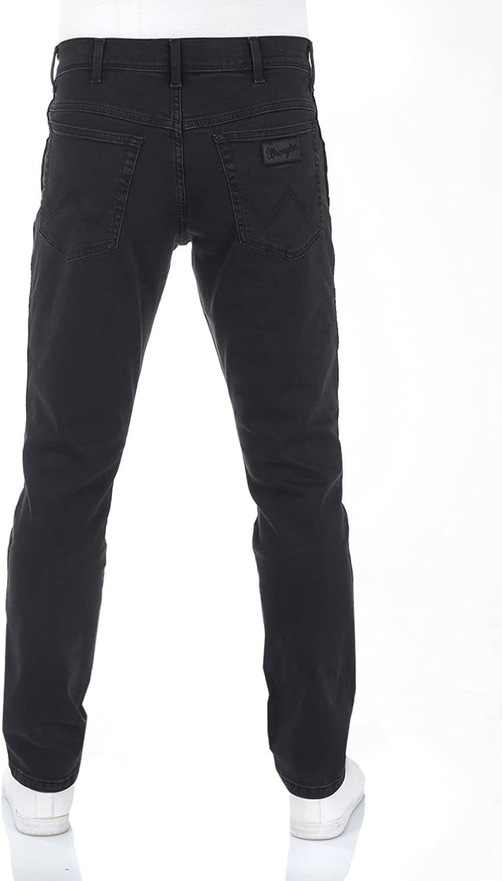Wrangler Herren Slim Jeans Texas Slim 34W / 44L Black Crow, 34W / 44L Black Crow