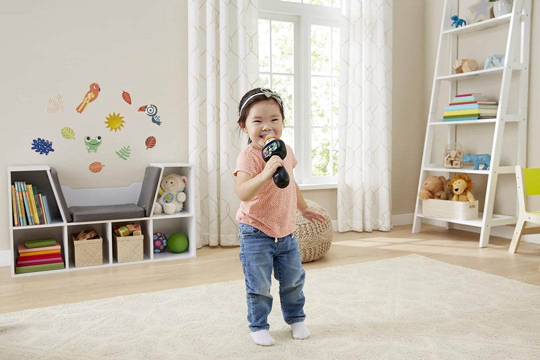Vtech Baby Magisches Singspass-Mikrofon – Interaktives Kindermikrofon mit 15 Liedern und Bluetooth z