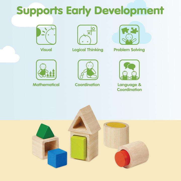 Plan Toys GEO Matching Boxes