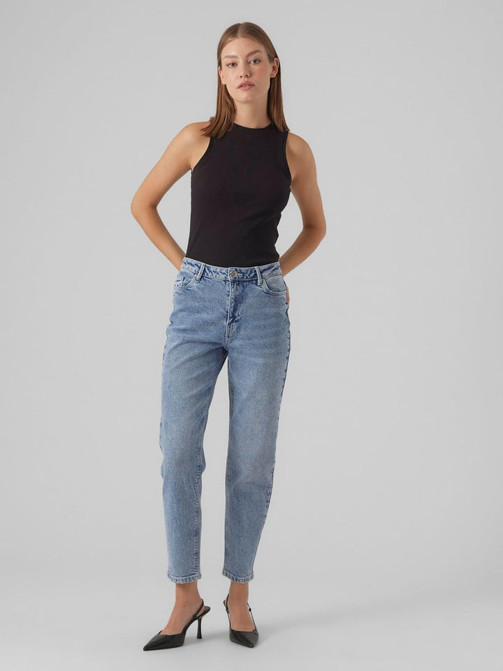 VERO MODA Damen Hose 27W / 32L Light Blue Denim, 27W / 32L Light Blue Denim