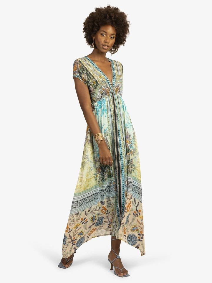 Mint & Mia Damen Dress Benita Kleid, mehrfarbig, 36