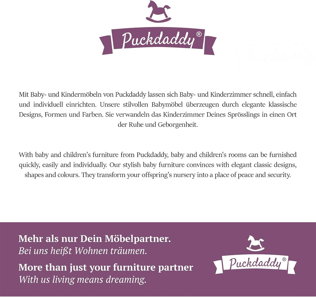 Puckdaddy Elise | Hausregal in Dunkelblau | 3er-Set | Dekorative Regale im Haus-Design | Kinderzimme