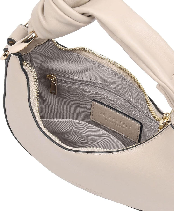 SEIDENFELT MANUFAKTUR Lene Crossbody Stone/Gold