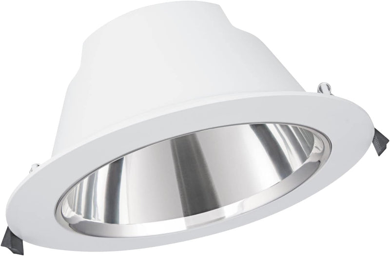 LEVANCE Downlights mit einstellbarer Lichtfarbe, Ersatz für 2x18W CFLi | energiesparend, 18 W, Alumi