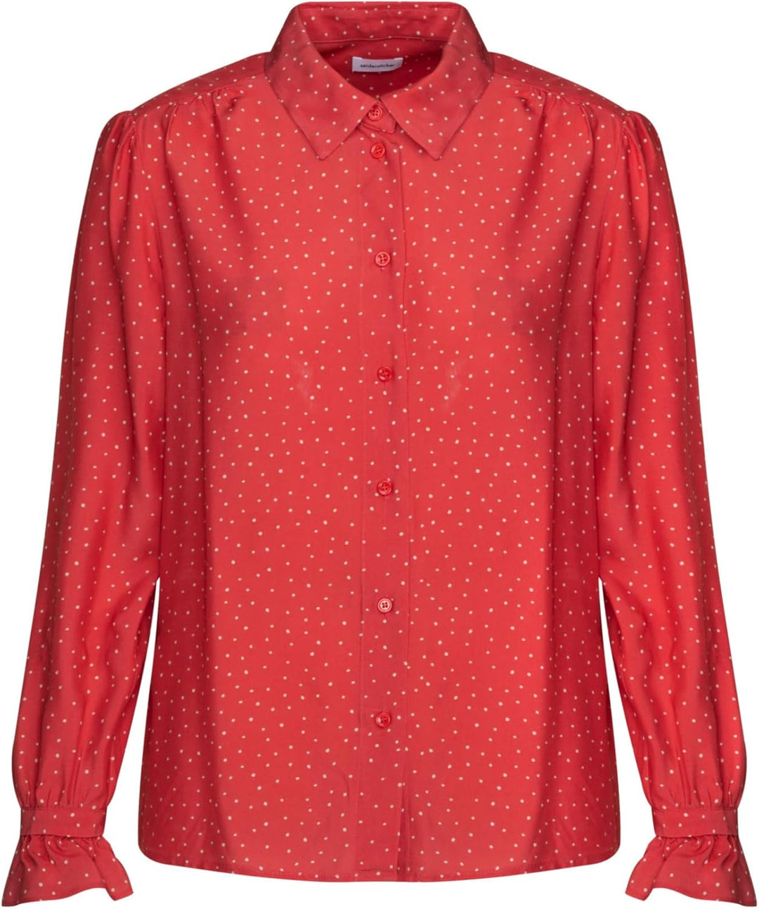 Seidensticker Damen Regular Fit Langarm Bluse 34 Koralle, 34 Koralle