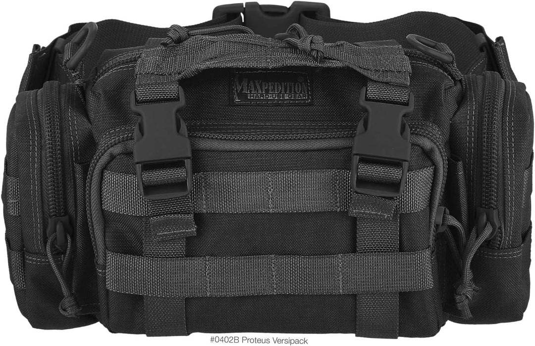 Maxpedition Proteus Versipack Schwarz, Schwarz