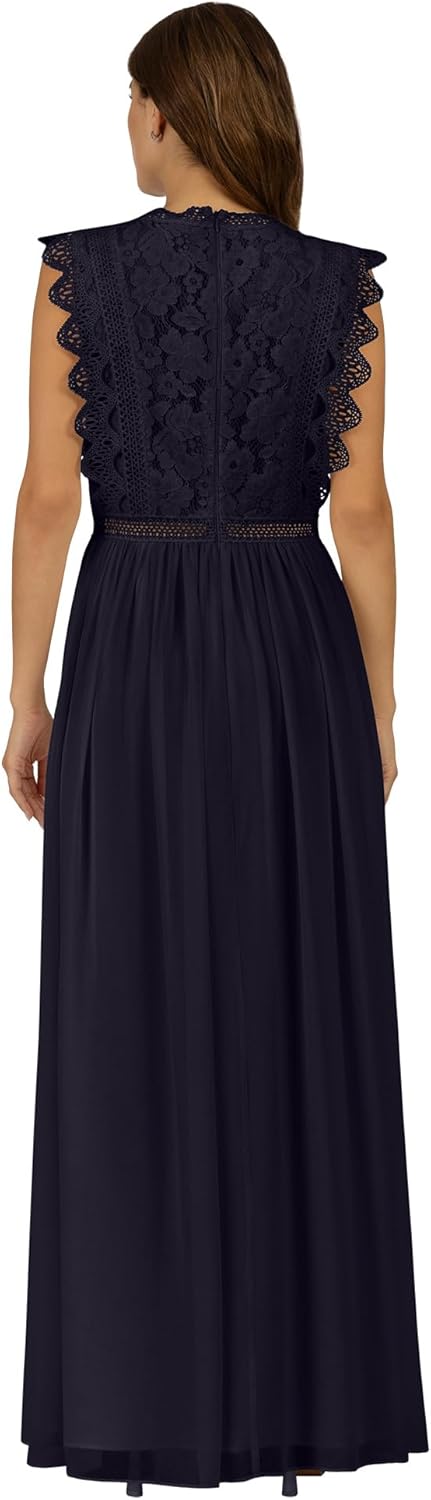 APART Abendkleid mit Neckholder ähnlichen Träger, 34 Nachtblau, 34 Nachtblau