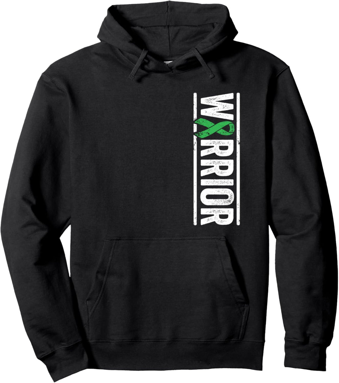 Mentale Gesundheit Krieger Depression Bewusstsein Farbband Pullover Hoodie