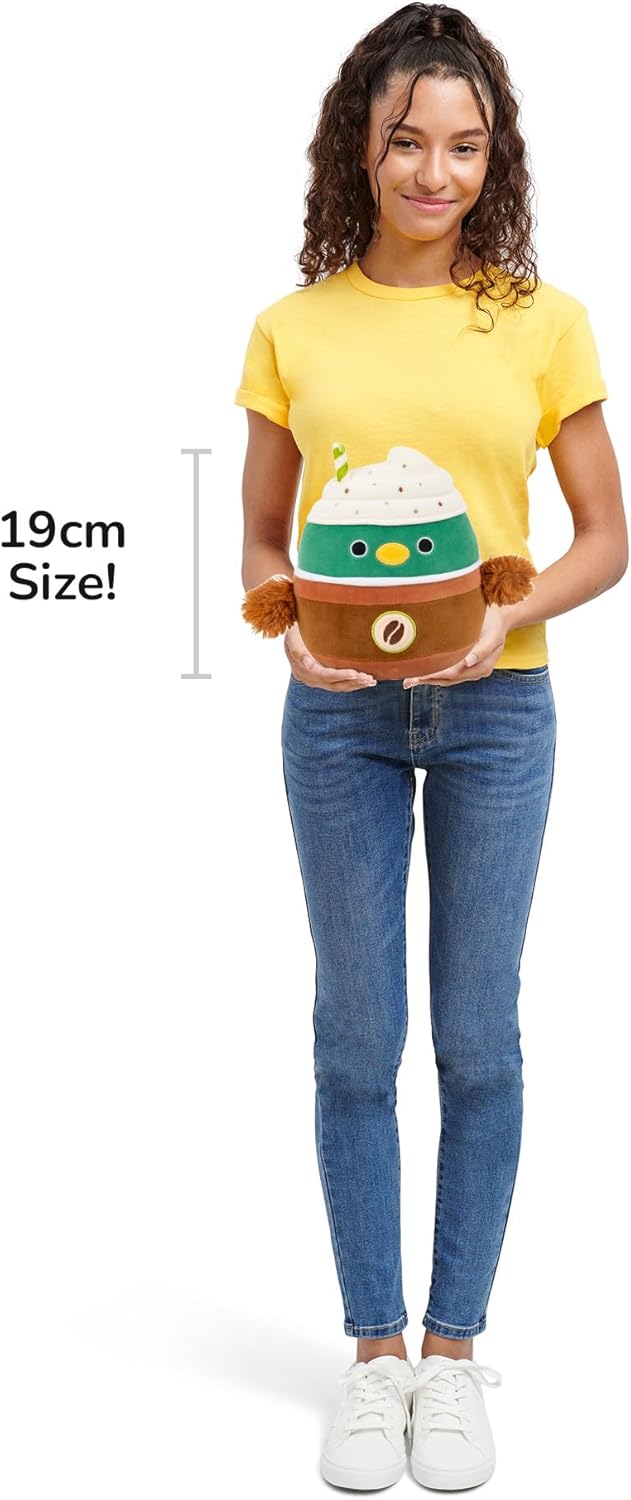 Squishmallows SQCR08542 - Avery die Stockente 19 cm, offizielles Jazwares Plüsch, superweiches Kusch