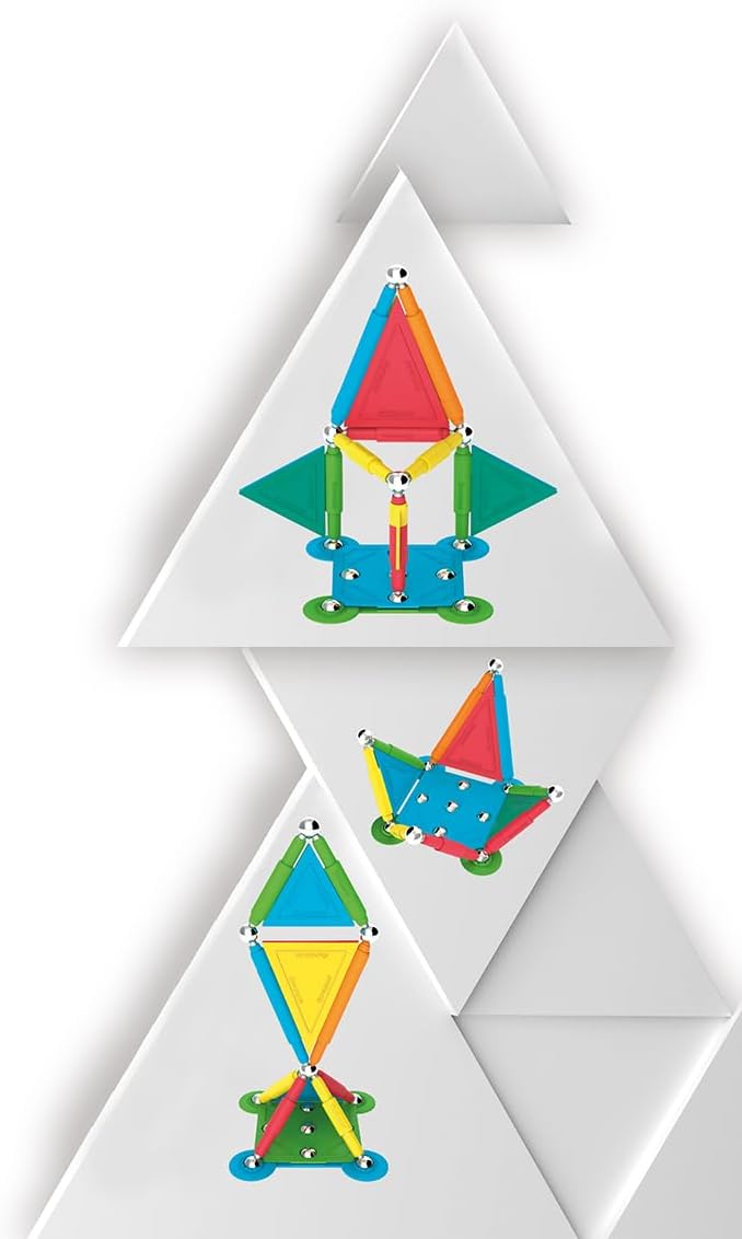 Happy People Supermag Colorstix Magnetisches Konstruktionsspielzeug Magnetische Bausteine Magnetspie