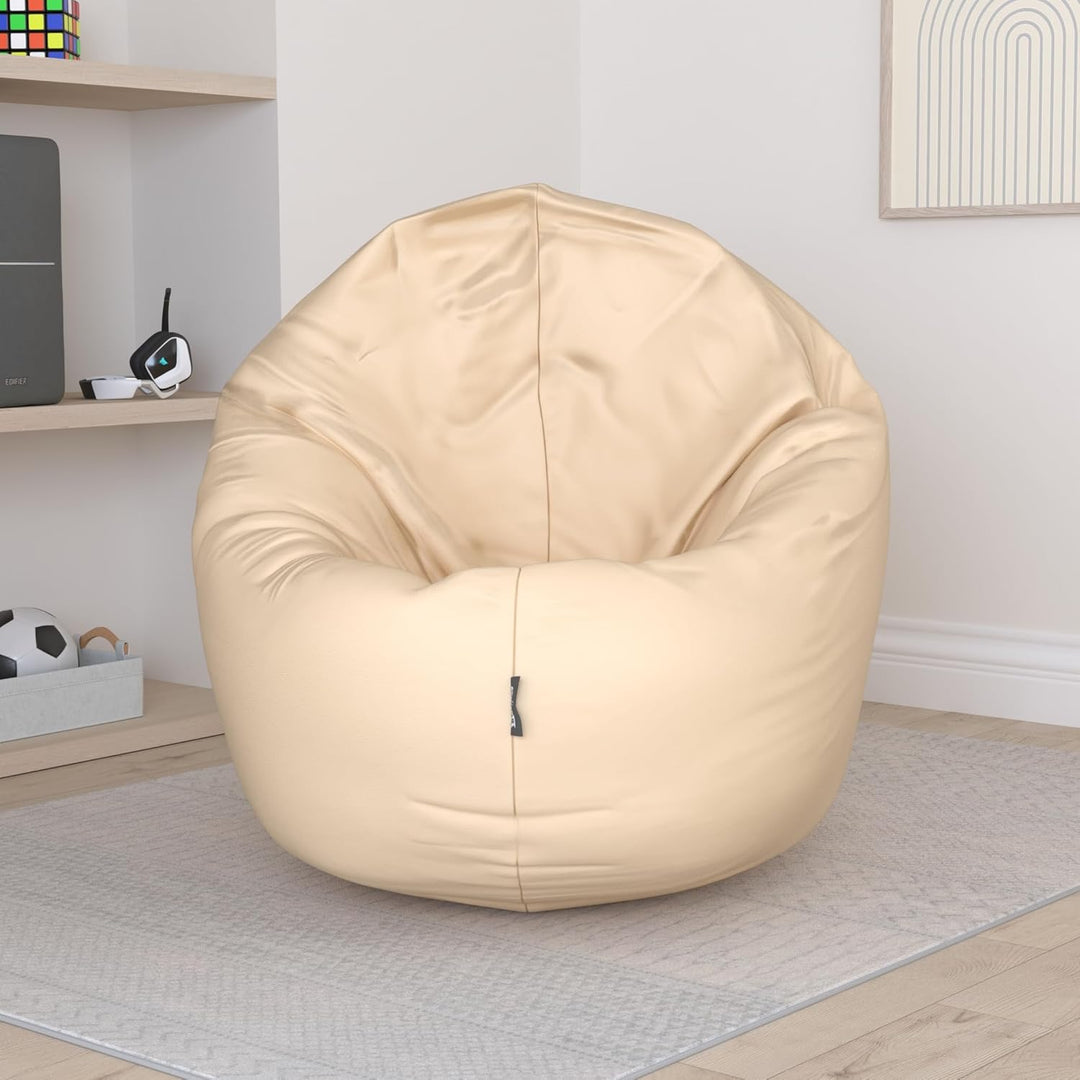 BuBiBag 2in1 Sitzsack L - XXL mit Füllung für Kinder & Erwachsene, Gaming Beanbag & Bodenkissen für