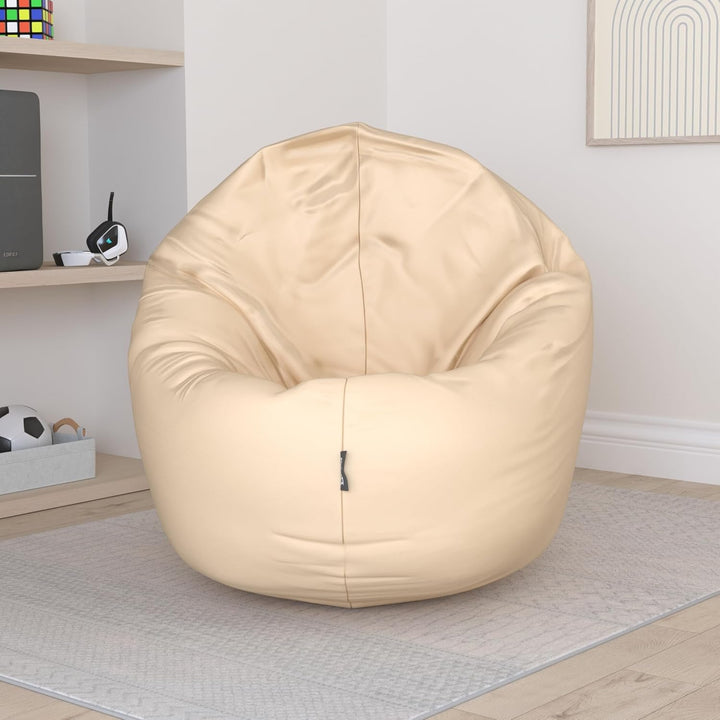 BuBiBag 2in1 Sitzsack L - XXL mit Füllung für Kinder & Erwachsene, Gaming Beanbag & Bodenkissen für