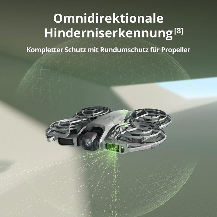 DJI Neo 2 Fly More Combo (nur Drohne), 4K-Drohne für Einsteiger, Start und Landung auf der Handfläch