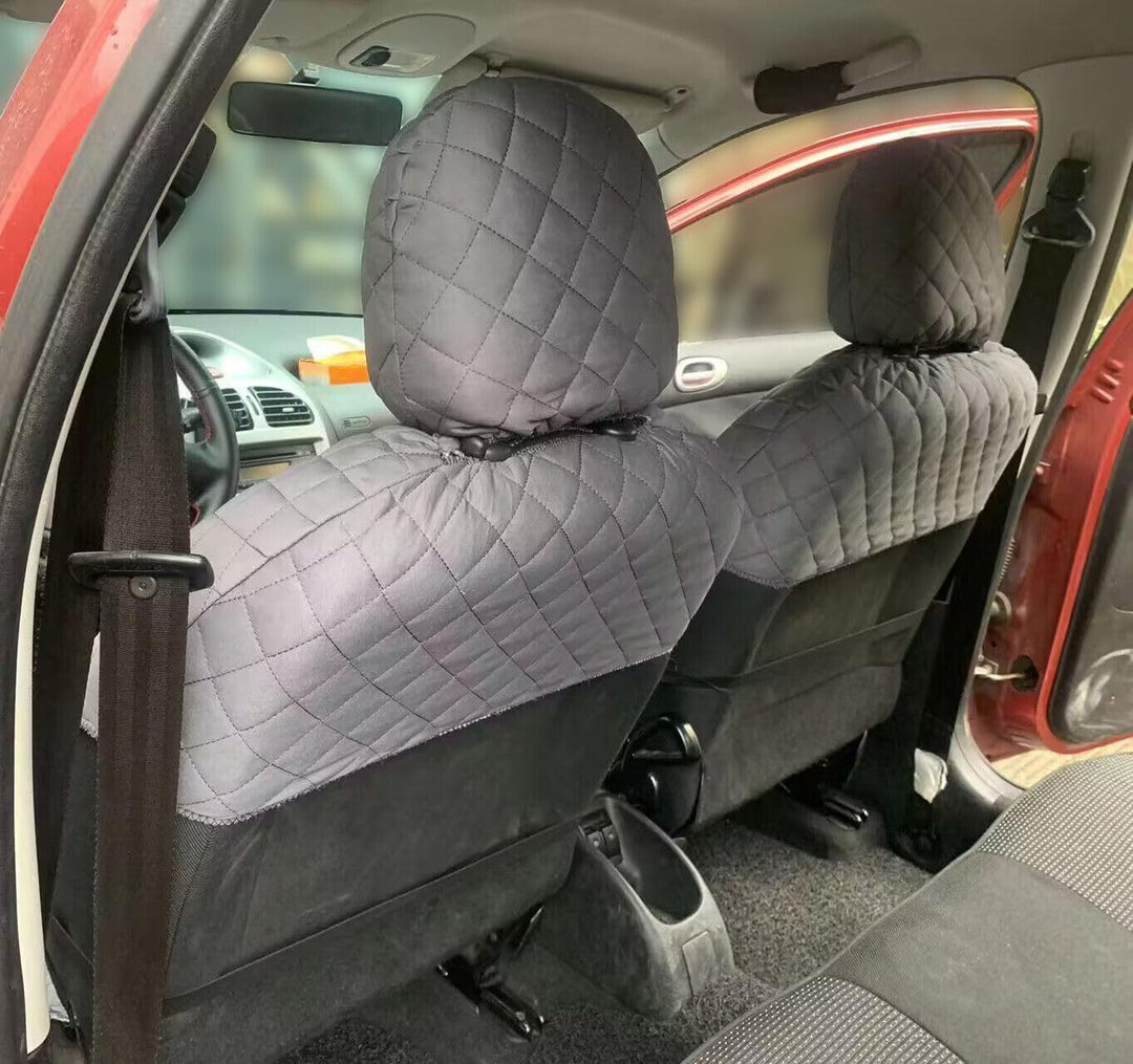 Lupex Shop Trap MCH coprisedili trapuntati, Mimetico Chiaro, Set Di 6