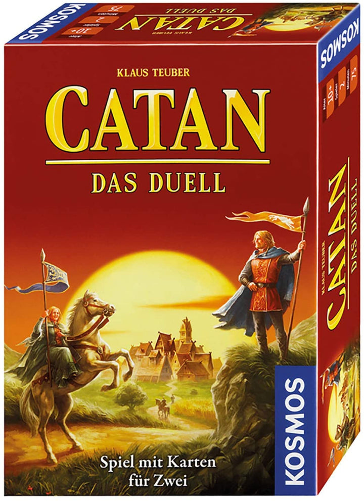 KOSMOS 693732 Catan - Das Duell, Spiel mit Karten fürgenau 2 Spieler, Spiel für 2 Personen, Gesellsc