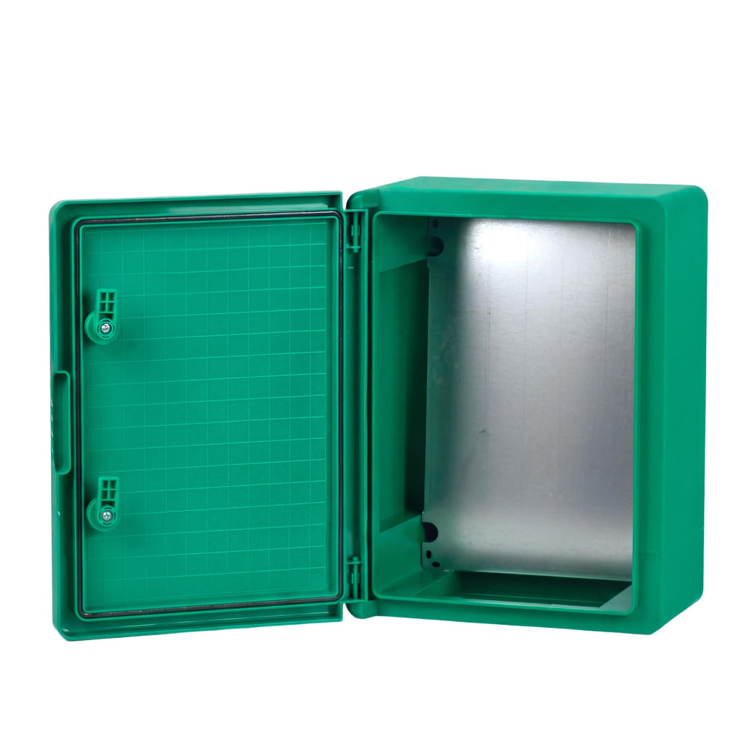 BOXEXPERT® Verteilerkasten aussen wasserdicht [ABS Kunststoff IP65 Gehäuse] grün (Serie Fleet) 400x3