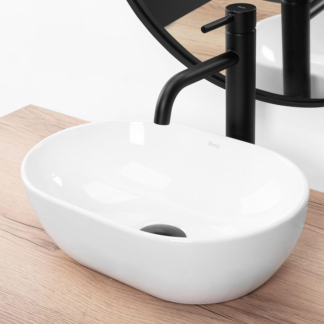 Rea Aufsatzwaschbecken AMELIA MINI Waschtisch Handwaschbecken Waschschale Waschbecken für Badezimmer