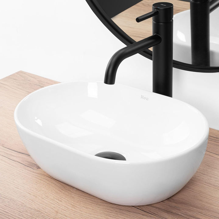 Rea Aufsatzwaschbecken AMELIA MINI Waschtisch Handwaschbecken Waschschale Waschbecken für Badezimmer