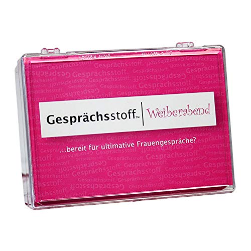 Monsterzeug Gesprächsstoff Spiel Weiberabend, Partyspiel für Frauen, Kartenspiel mit 100 Fragen, Spi