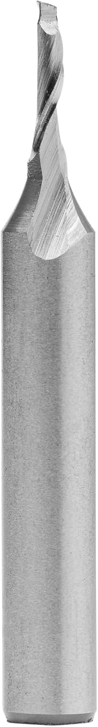 ENT 30000 Spiral-Bohrnutenfräser HS, Schaft (S) 8 mm, Durchmesser (D) 3 mm, NL 12 mm, Z1, GL 60 mm D