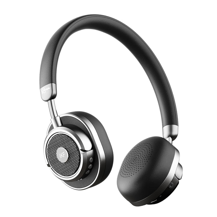 iKF Rona Retro Kopfhörer Bluetooth Mit Adaptive Noise Cancelling, Vintage Kopfhörer Kabellos, Hi-Res