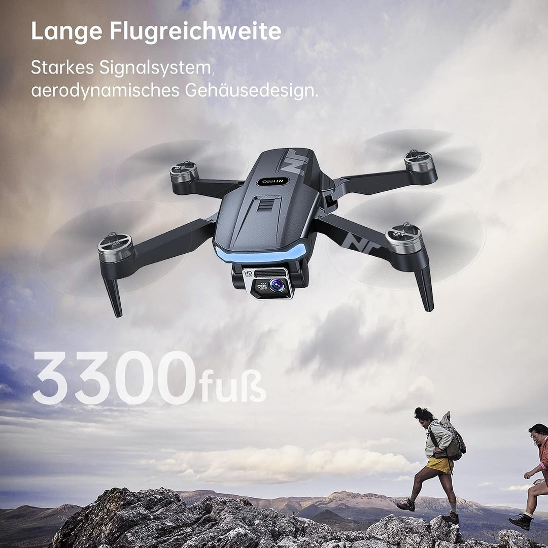 GPS Drohne mit Kamera 4K UHD für Erwachsene – 90 Min Flugzeit, lange Reichweite, Auto Return, automa