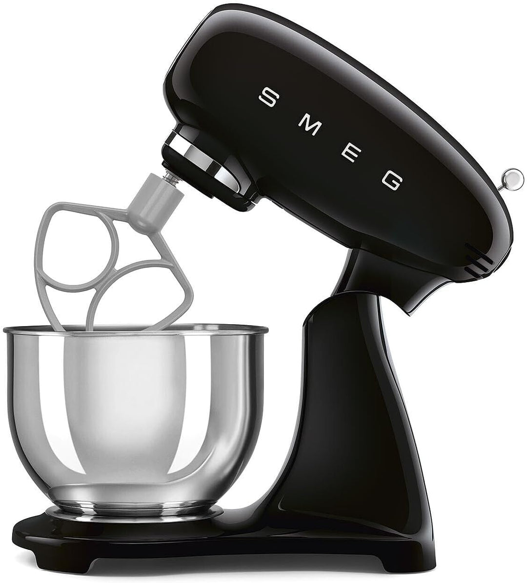 Küchenmaschine, 4,8 l, 1000 W, Schwarz, SMF05BLU SMEG