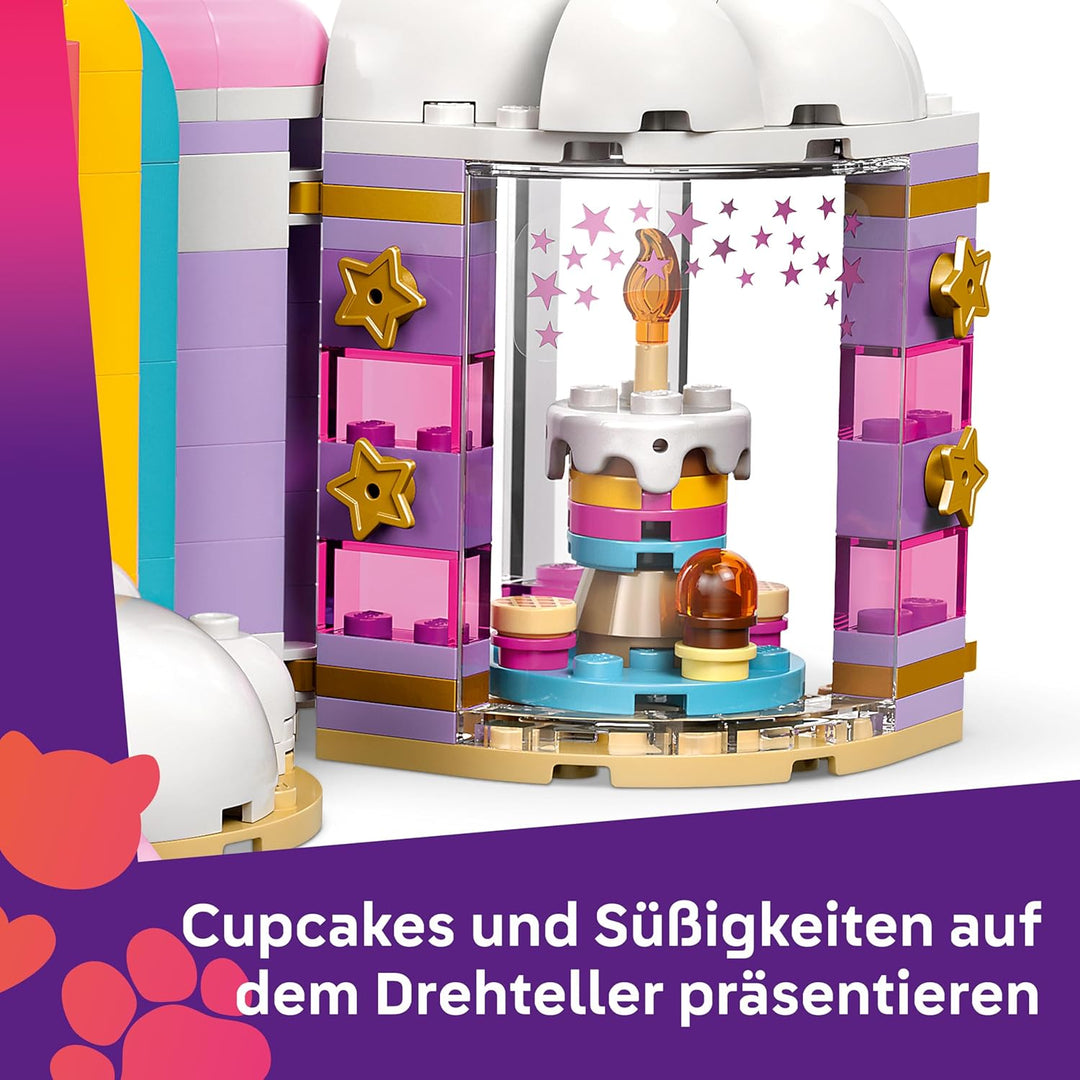 LEGO Friends Einhorn-Traumcafé - Spielzeug Kuchenladen mit 3 Mini Puppen, Kasse & Spielzeug Lebensmi