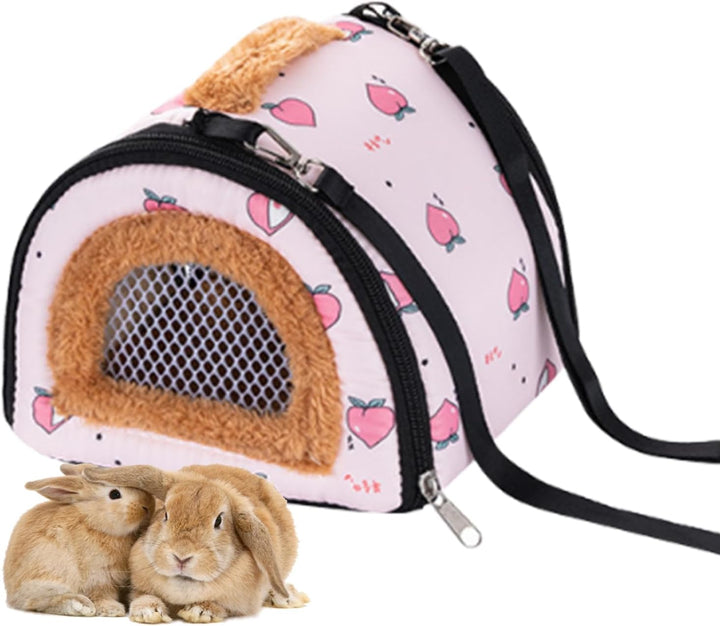 Hamster-Tragetasche, belüftet, Winddicht, Chinchilla-Tragetasche, Schultertasche, für Igel, Chinchil