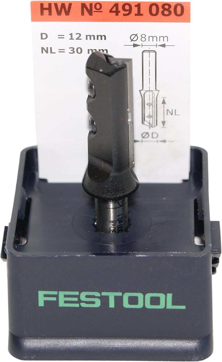 Festool Nutfräser-Wendeplatten HW S8 D12/30 WP Z1, HW S8 D12/30 WP Z1
