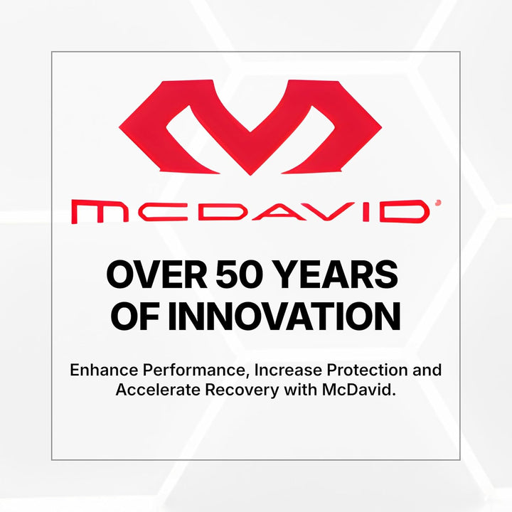 McDavid Genouillère Avec Protection Sorbothane Noir