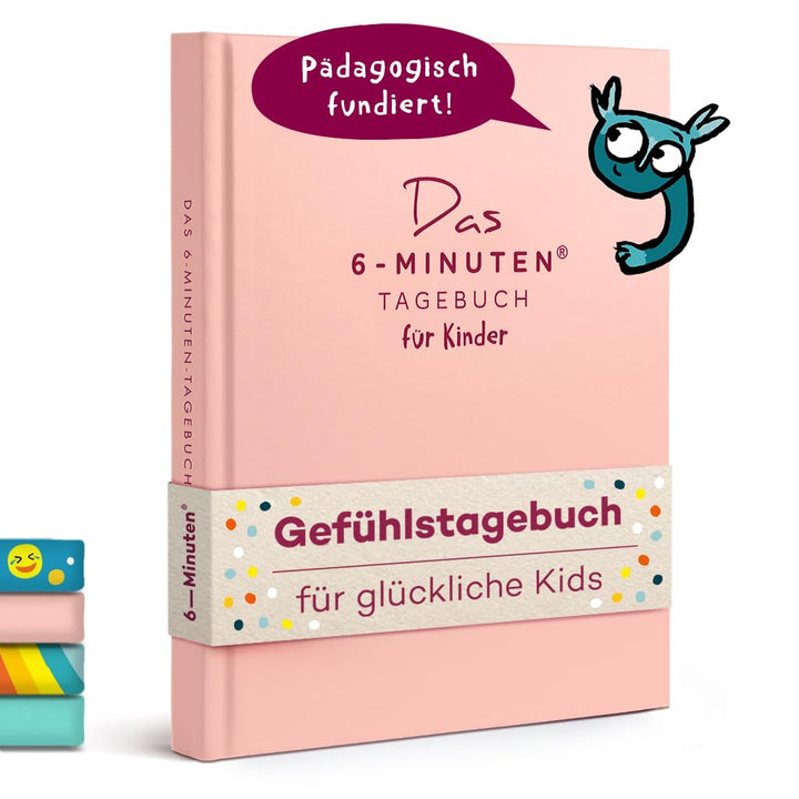 Das 6-Minuten Tagebuch für Kinder | Tagebuch für Mädchen | Dankbarkeitstagebuch für mehr Selbstbewus