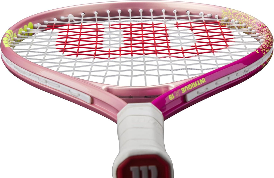 Wilson Intrigue Jr 19 Tennis Racket, Hellrosa