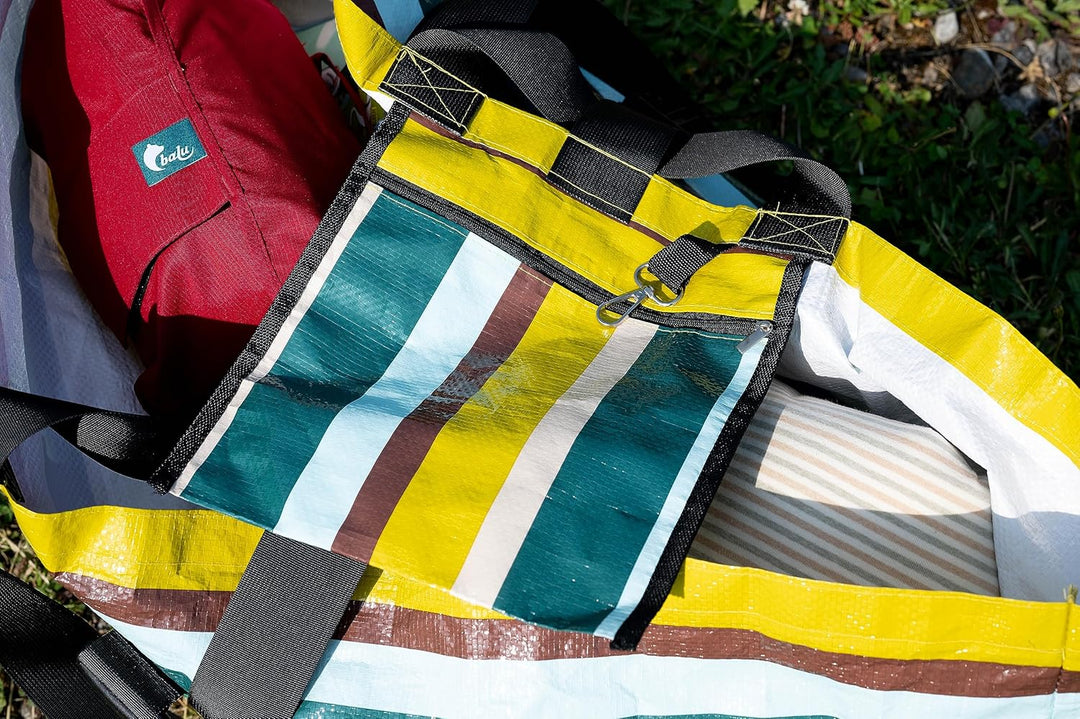 balu Grosse Allzweck-Tasche, XXL Tasche, Reisetasche, Einkaufstasche, Wickeltasche, Aufbewahrung, St