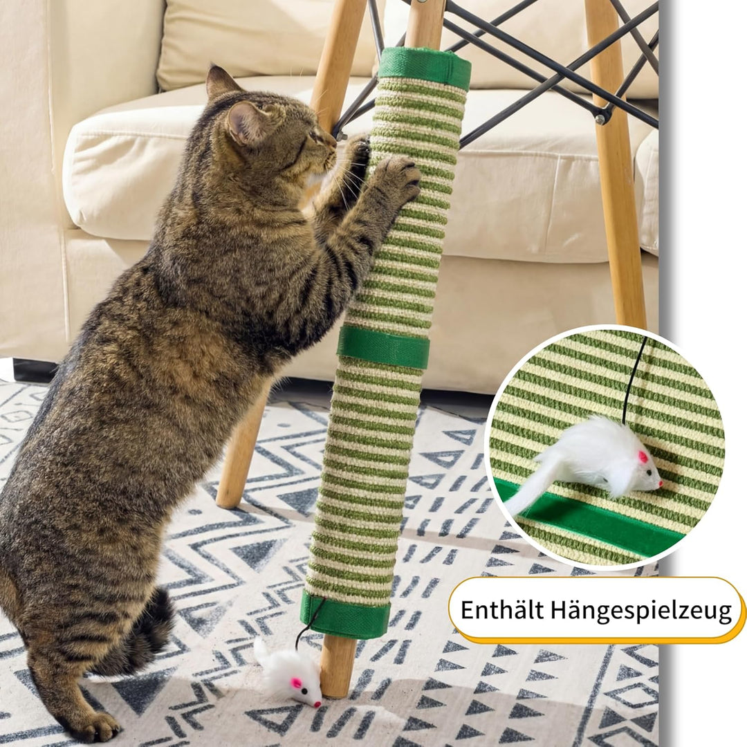2 Stück Katze Kratzschutz Katzenkratzmatte Möbelschutz Pet Tischbein Katzenkratzer Kratzmatte für Ka