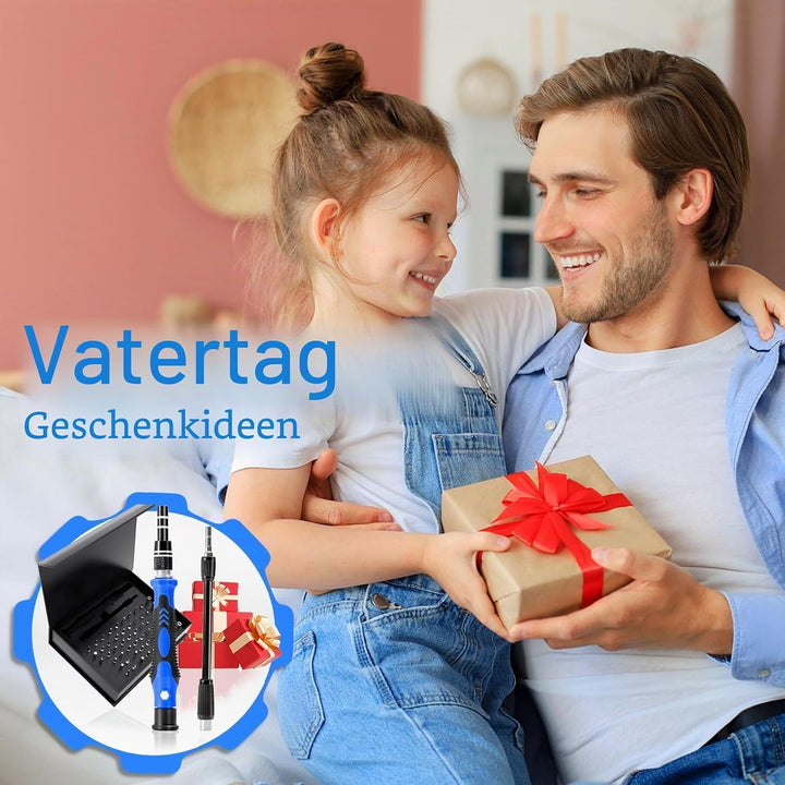 WEARXI Geschenke für Männer, Valentinstag Geschenke für Ihn, 60 in 1 Schraubendreher Set, Geburtstag