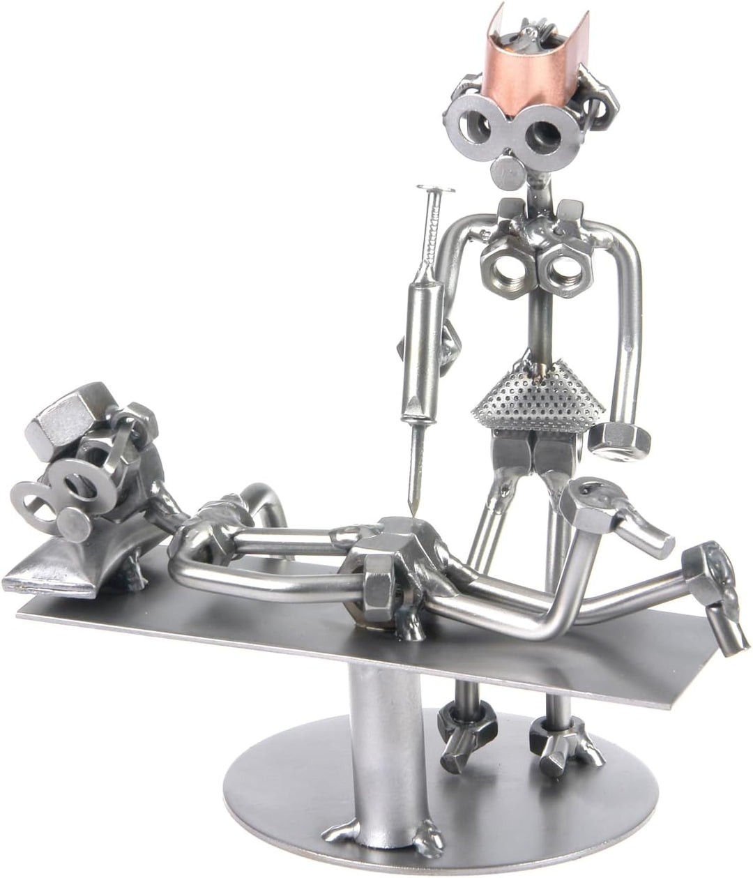 metalman24 Schraubenmännchen Krankenschwester handgefertigte ausgefallene Geschenkidee