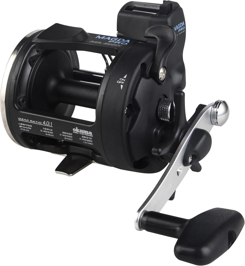 Okuma Magda Pro Line Counter Levelwind Schlepprolle MA-45DX, MA-45DX