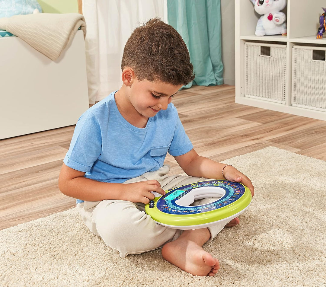 VTech ABC-Blitz – Interaktives, leuchtendes Buchstabenrad zum Lernen von Buchstaben, Lauten und Wört