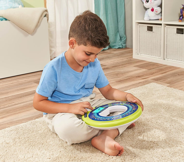 VTech ABC-Blitz – Interaktives, leuchtendes Buchstabenrad zum Lernen von Buchstaben, Lauten und Wört