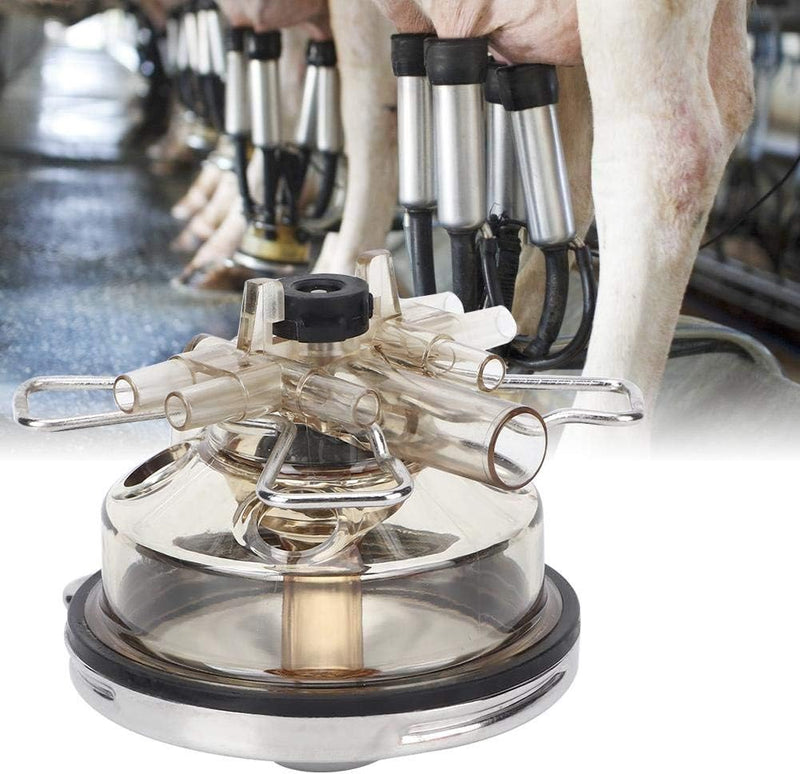Mumusuki 350cc Farm Milking Claw Milk Collector Tool Zubehör für Melkmaschinen Ersatz-PC-Material fü